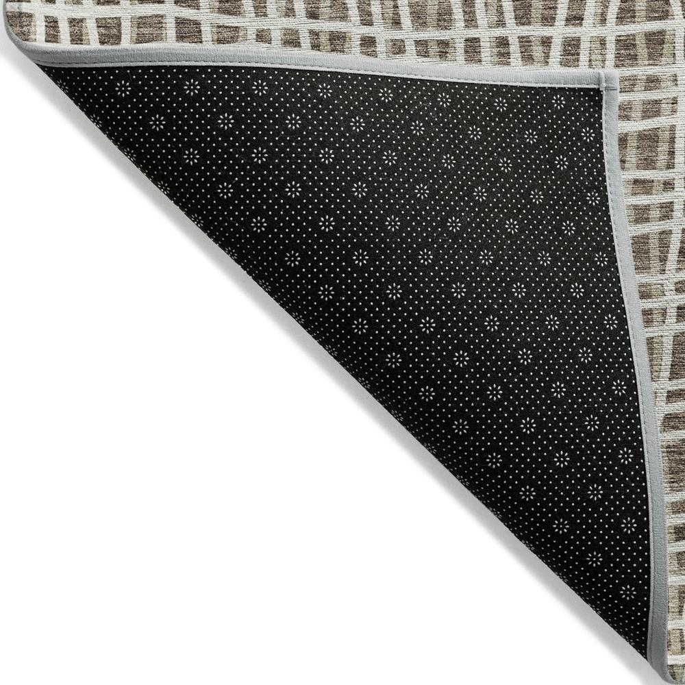 Start2Finish Chantille ACN729 brown rug, 10x14 feet, with intricate pattern and soft texture, suitable for living room or bedroom.