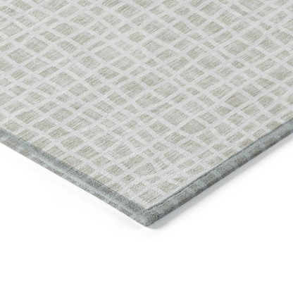 Start2Finish Chantille ACN729 Ivory 10x14 rug featuring a soft, elegant design suitable for living room or bedroom decor.