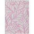 Start2Finish Chantille ACN741 pink 5x7.6 rug with soft woven texture and decorative pattern, ideal for living room or bedroom decor.