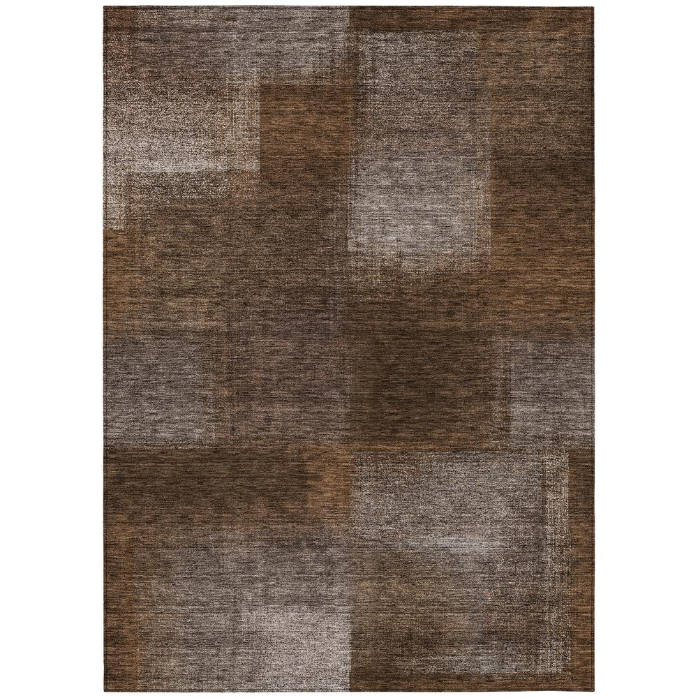 Start2Finish Chantille ACN742 brown 9x12 rug with intricate pattern and plush texture, ideal for living room or bedroom decor.