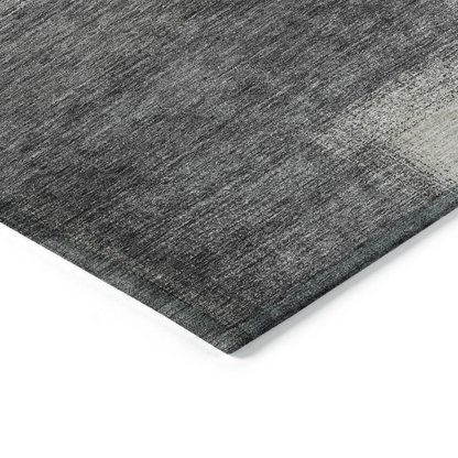 Start2Finish Chantille ACN742 gray 9x12 rug with intricate pattern and soft texture, ideal for living room or bedroom decor.