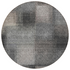 Gray Chantille ACN742 8x8 rug by Start2Finish, showing a textured fabric surface with intricate pattern details.