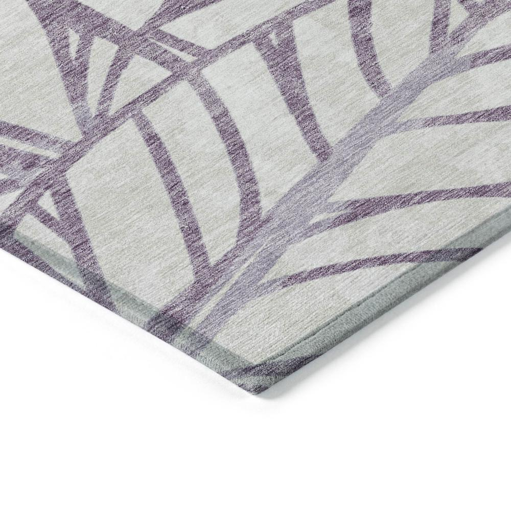 Start2Finish Chantille ACN741 purple rug with 9x12-foot size, featuring plush textured fabric and elegant design.