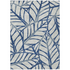 Start2Finish Chantille ACN741 blue 9x12 rug with intricate pattern and soft texture, showcasing its elegant design and vibrant color.