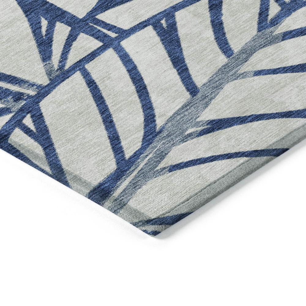 Blue Chantille ACN741 9x12 rug from Start2Finish featuring a soft, patterned textile with intricate design details.