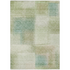 Start2Finish Chantille ACN742 green 5x7.6 rug with soft, textured fabric and modern design, perfect for living room or bedroom decor.