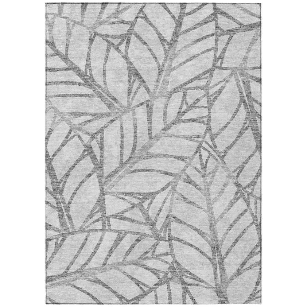 Gray Chantille ACN741 Start2Finish 10x14 rug with intricate pattern and soft texture, suitable for living room or bedroom decor.