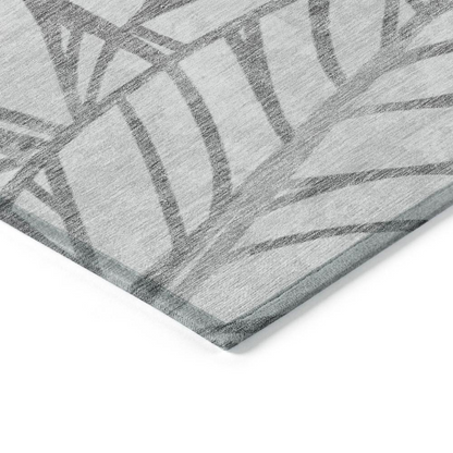 Gray Chantille ACN741 10x14 rug by Start2Finish featuring a soft, textured design perfect for living room or bedroom decor.