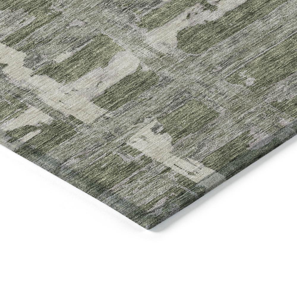 Start2Finish Chantille ACN745 green 8x10 rug with intricate patterns and soft fabric, perfect for living room or bedroom decor.