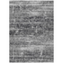 Start2Finish Chantille ACN747 black 8x10 rug with intricate pattern, perfect for enhancing living room or bedroom decor.