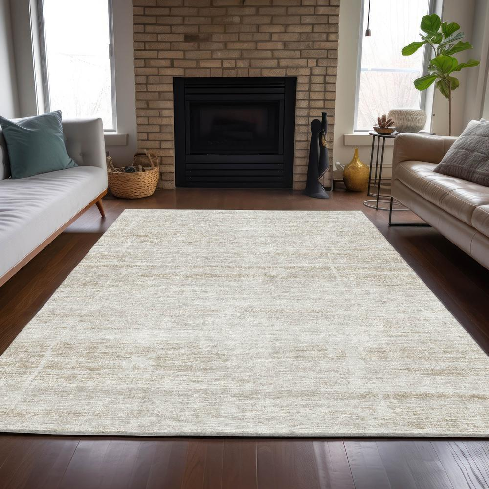 Start2Finish Chantille ACN747 ivory 9x12 rug with intricate pattern and soft texture, ideal for living room or bedroom decor.