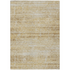 Start2Finish Chantille ACN747 gold 10x14 rug with intricate pattern and soft texture, ideal for living room or bedroom decor.