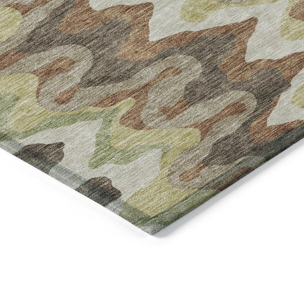Start2Finish Chantille ACN750 brown 8x8 rug with intricate pattern, soft texture, and modern design, perfect for living rooms or bedrooms.
