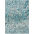 Start2Finish Chantille ACN768 teal 8x10 rug with intricate pattern, soft texture, and vibrant color for stylish home décor.