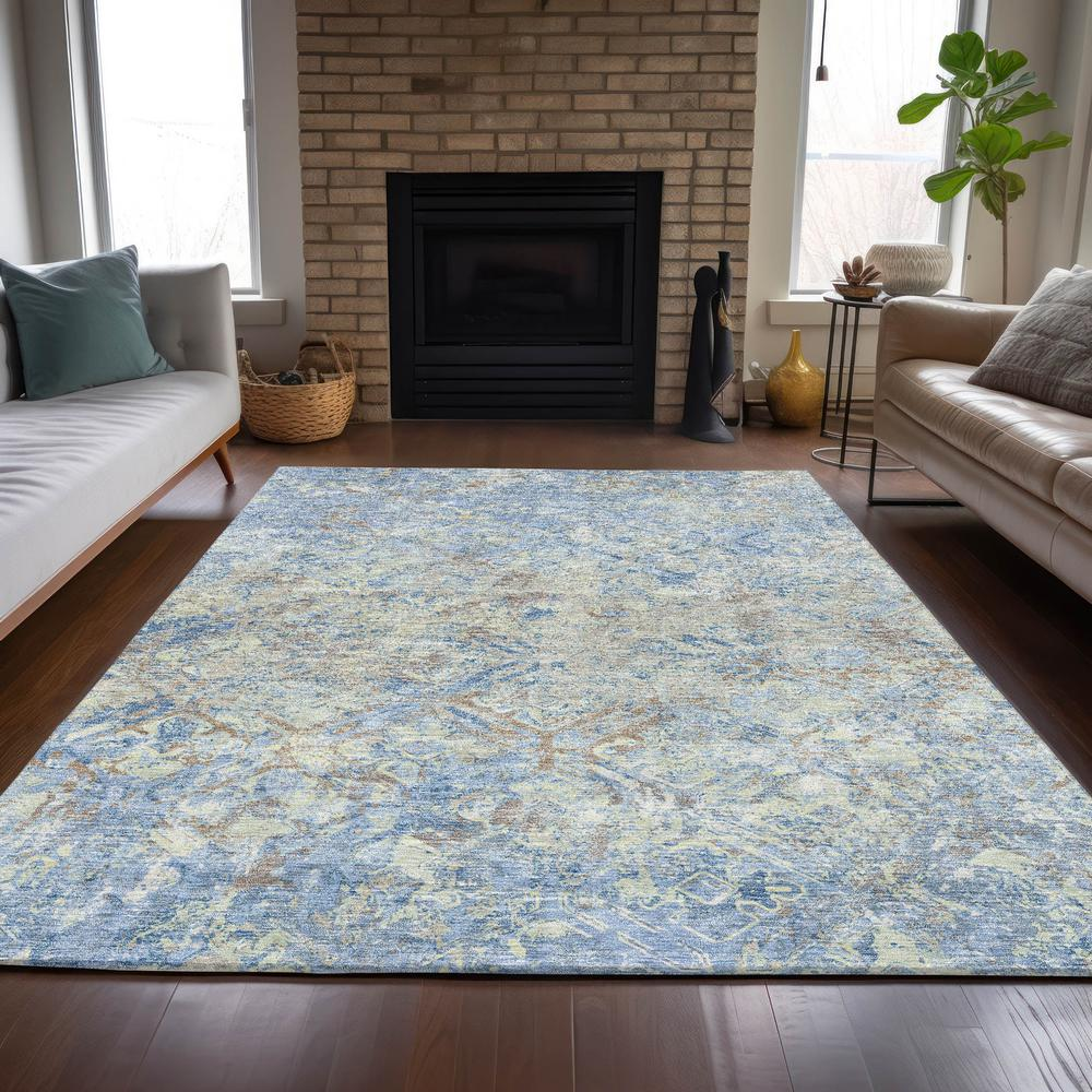 Start2Finish Chantille ACN768 blue rug, 5&
