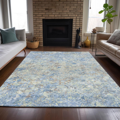 Start2Finish Chantille ACN768 blue rug, 5&