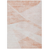 Start2Finish Chantille ACN770 orange 9x12 rug with intricate pattern, soft texture, and vibrant color for living room decor.