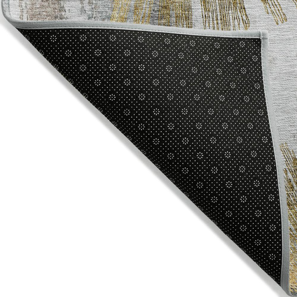 Start2Finish Chantille ACN773 gold rug, 9x12 feet, featuring intricate patterns in a warm gold hue, ideal for living rooms or bedrooms.