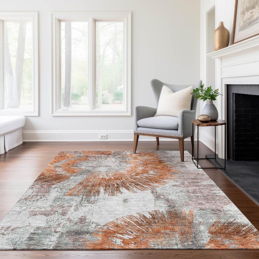 Start2Finish Chantille ACN773 orange rug, 5&