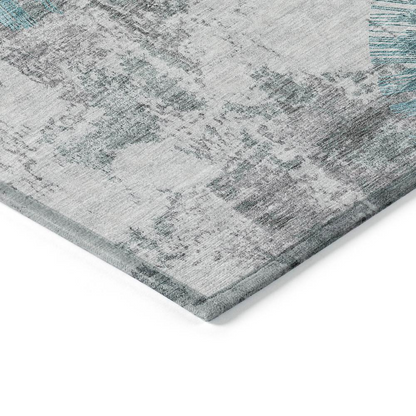 Start2Finish Chantille ACN773 teal rug, 5&