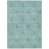 Start2Finish Chantille ACN789 teal 8x10 rug with intricate pattern, soft texture, and vibrant color for stylish home decor.