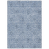 Start2Finish Chantille ACN789 blue 8x10 rug with intricate pattern, soft texture, and elegant design for living room or bedroom decor.