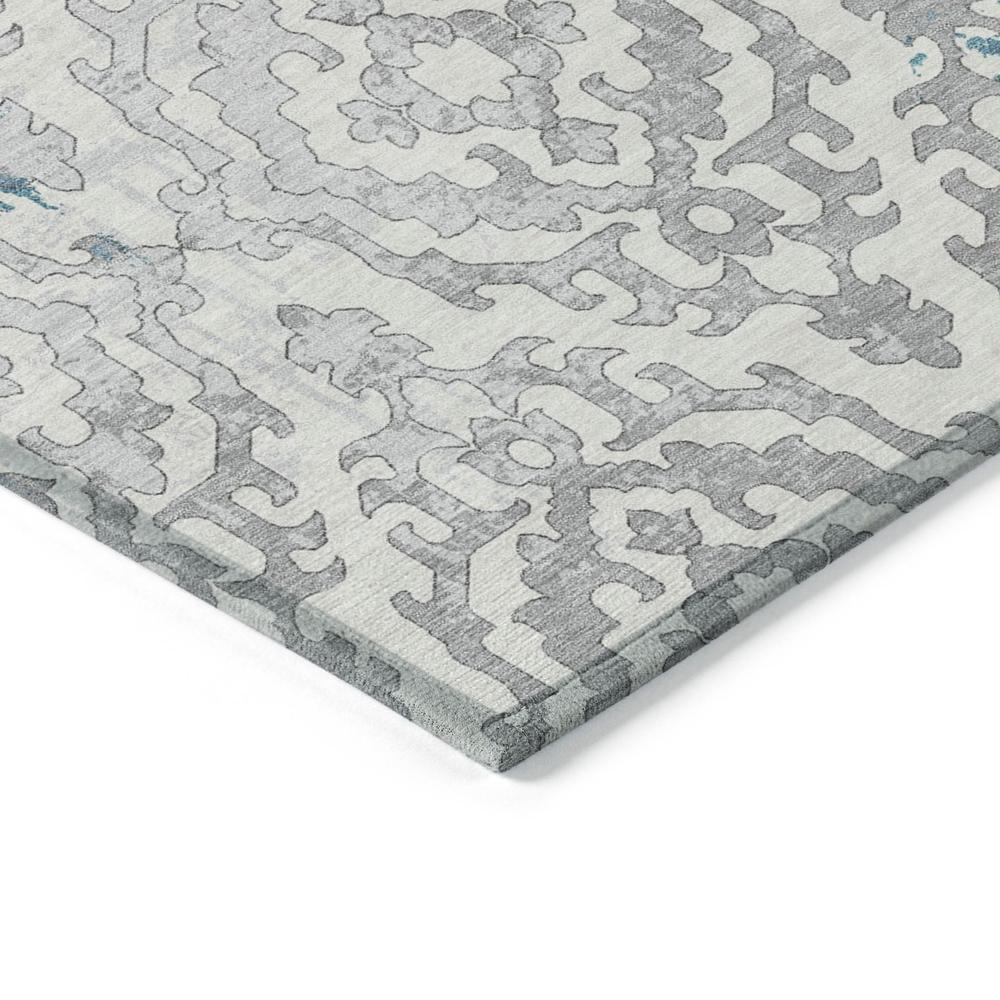 Start2Finish Chantille ACN864 teal 8x10 rug with intricate woven pattern, soft texture, and vibrant color for living room decor.