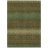 Start2Finish Chantille ACN867 green rug, 10x14 feet, with intricate pattern and plush texture, ideal for living room or bedroom decor.