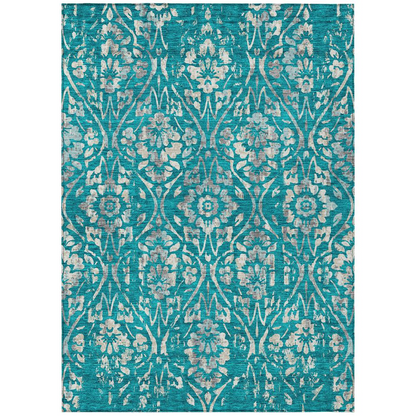 Start2Finish Chantille ACN868 teal rug, 10&