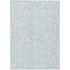 Start2Finish Chantille ACN875 blue 8x10 rug with intricate pattern, soft texture, ideal for living room or bedroom decor.