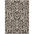 Start2Finish Chantille ACN875 brown 8x10 rug with intricate pattern, plush texture, and soft fibers, suitable for living rooms or bedrooms.