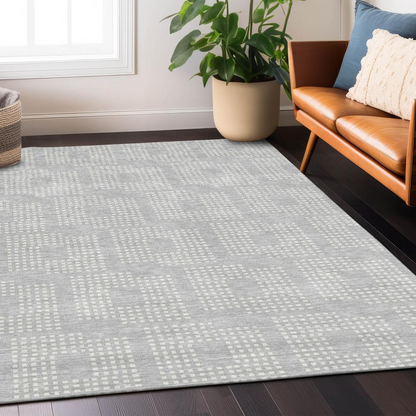 Gray Chantille ACN890 9x12 rug by Start2Finish with intricate pattern, soft texture, and large size for living room or bedroom decor.