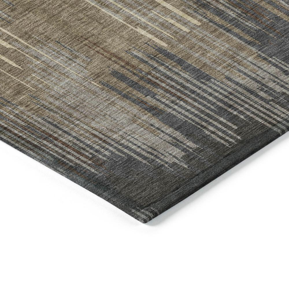 Start2Finish Chantille ACN893 brown 8x10 rug with intricate patterns and soft texture, ideal for living rooms or bedrooms.