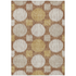 Start2Finish Chantille ACN900 Orange 10x14 rug with intricate patterns and bold orange color, designed for stylish home decor.