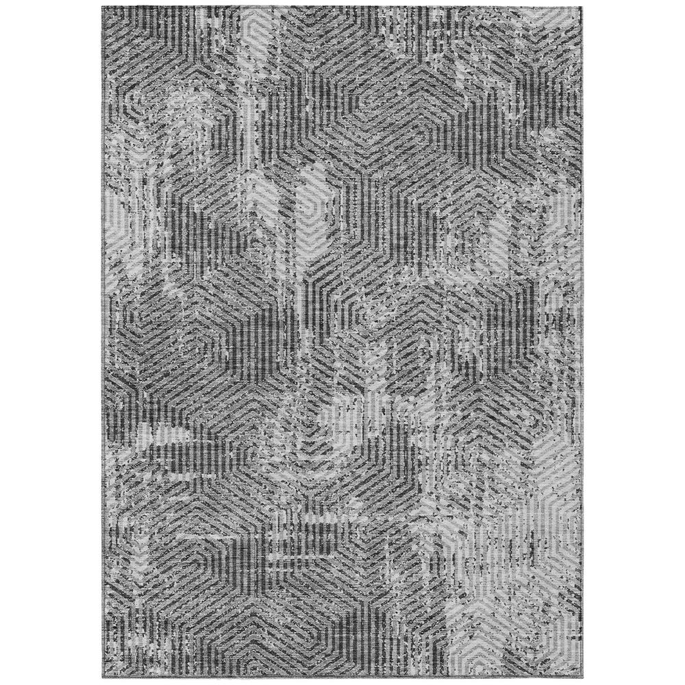 Start2Finish Chantille ACN912 gray 8x10 rug with soft, textured fabric and subtle pattern, perfect for living rooms or bedrooms.