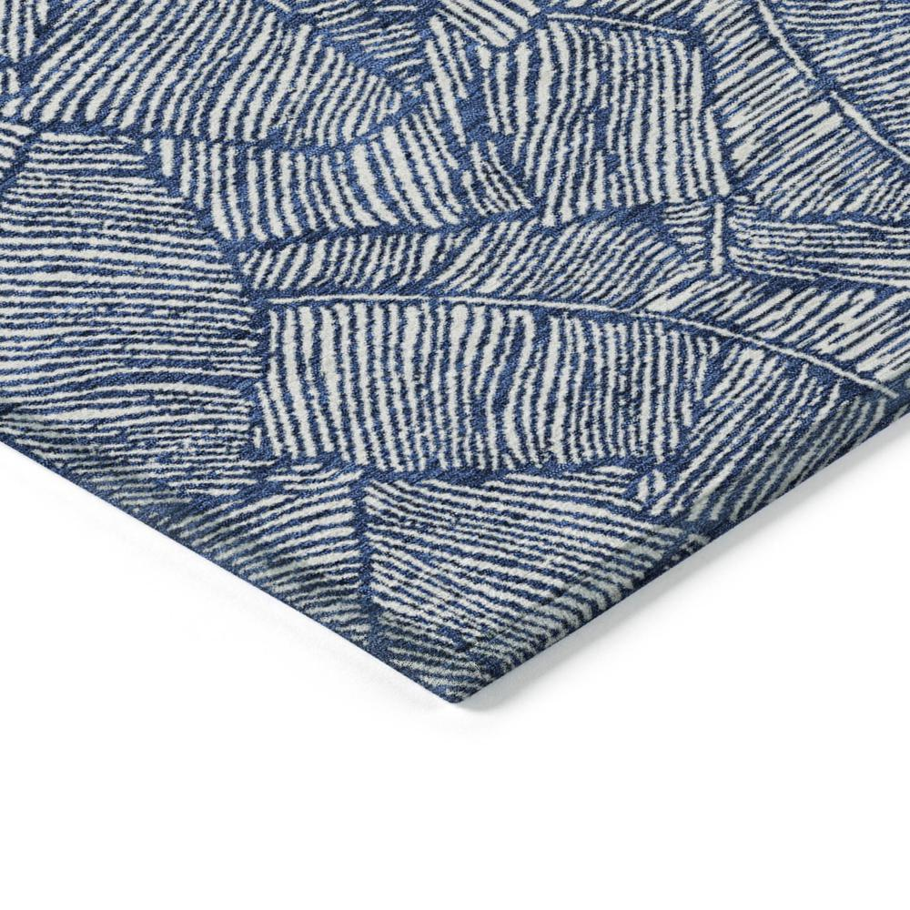 Start2Finish Chantille ACN913 blue 8x10 rug with intricate pattern and soft texture, ideal for living room or bedroom decor.
