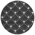 Start2Finish Chantille ACN914 black 8x8 rug with soft fabric and modern design, perfect for living room or bedroom decor.