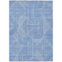 Start2Finish Chantille ACN917 blue 9x12 rug with intricate pattern, soft texture, and vibrant color, perfect for living room or bedroom decor.