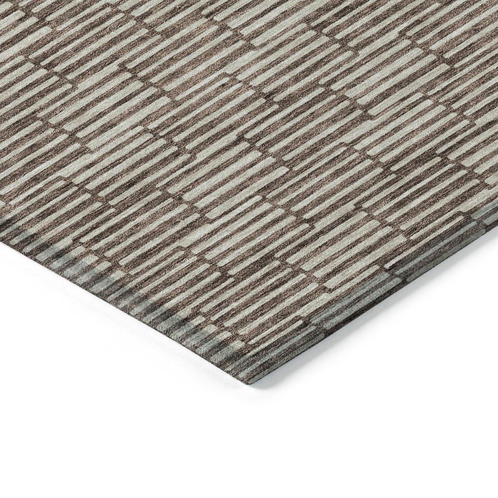 Start2Finish Chantille ACN918 brown 8x10 rug with soft, plush texture and intricate pattern, ideal for living room or bedroom decor.