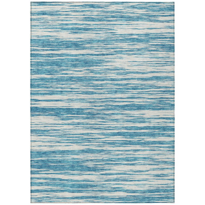Start2Finish Chantille ACN951 teal 9x12 rug with intricate pattern, soft texture, and vibrant color for elegant home decor.