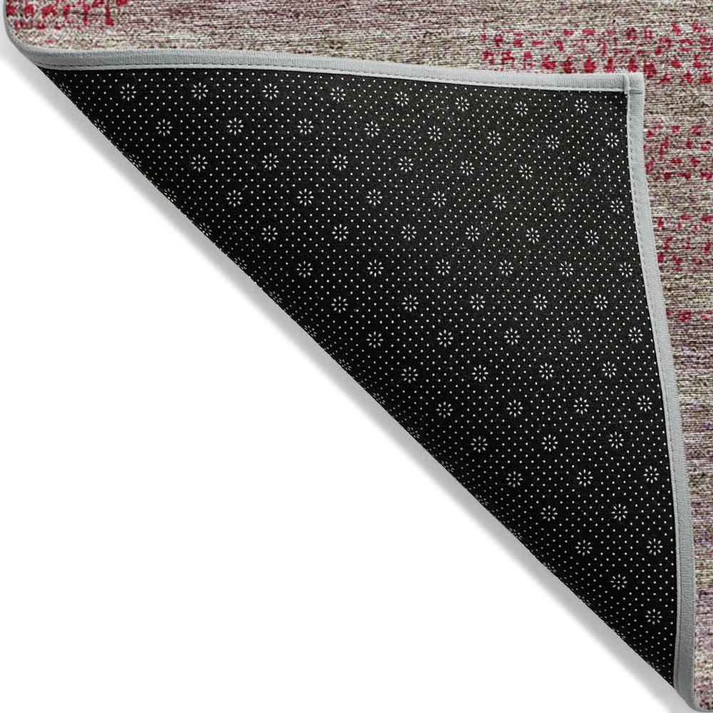 Red Chantille ACN954 8x10 rug from Start2Finish featuring a soft, plush textile with intricate pattern details.