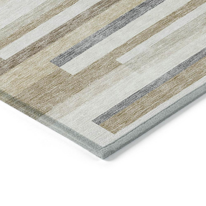 Start2Finish Chantille ACN956 ivory 8x10 rug with soft, intricate woven pattern, ideal for living rooms and bedrooms.