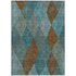 Start2Finish Chantille ACN962 teal 8x10 rug with intricate pattern, soft texture, and vibrant color for stylish home decor.