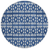 Start2Finish Chantille ACN963 blue 8x8 rug with soft, plush texture and intricate pattern, perfect for living room or bedroom decor.
