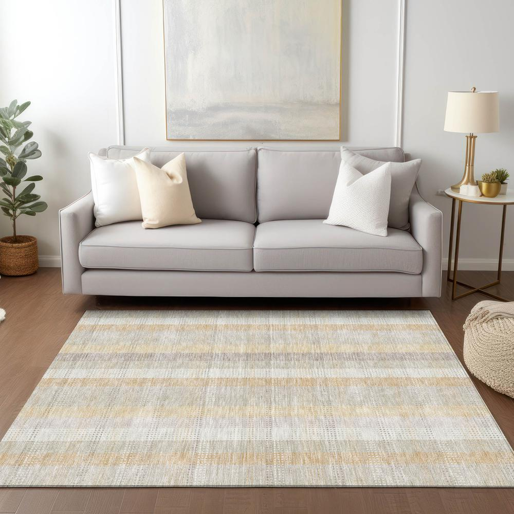Start2Finish Chantille ACN966 Ivory 10x14 rug with intricate woven pattern and soft texture, ideal for living room or bedroom decor.