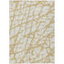Start2Finish Chantille ACN972 Gold 10x14 rug with intricate pattern and plush texture, ideal for living room or bedroom decor.