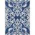 Start2Finish Chantille ACN973 blue 8x10 rug with intricate pattern, soft texture, and vibrant color for stylish home decor.