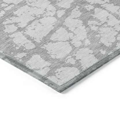 Gray Chantille ACN972 10x14 rug from Start2Finish with intricate patterns and soft texture, perfect for living room or bedroom decor.