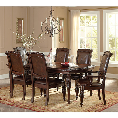 Start2Finish Antoinette Side Chair with upholstered seat and wooden frame, stylish furniture for dining or living spaces.