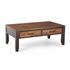 Start2Finish Abaco Cocktail Table with round wooden top and metal base, perfect for modern living room or lounge areas.